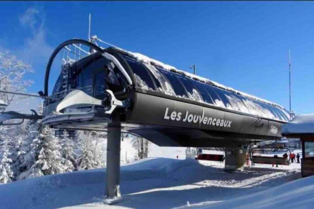 Chaleureux Studio Montagnard Avec Balcon 2303 Prémanon Eksteriør bilde