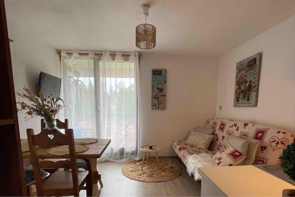 Chaleureux Studio Montagnard Avec Balcon 2303 Prémanon Eksteriør bilde