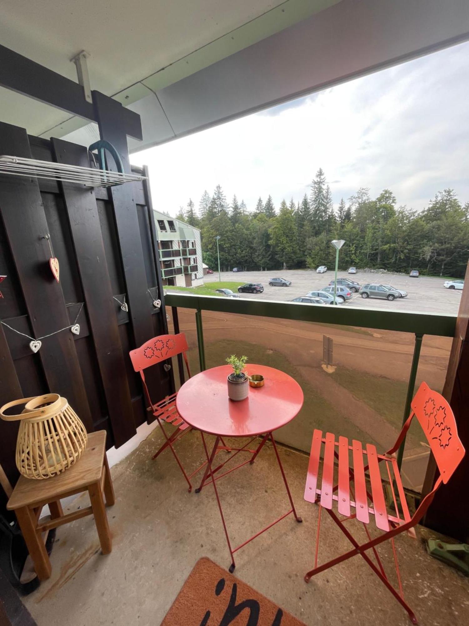 Chaleureux Studio Montagnard Avec Balcon 2303 Prémanon Eksteriør bilde